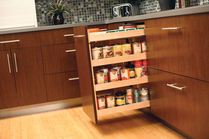 Base Pull-Out Pantry - Wood - Dura Supreme Cabinetry