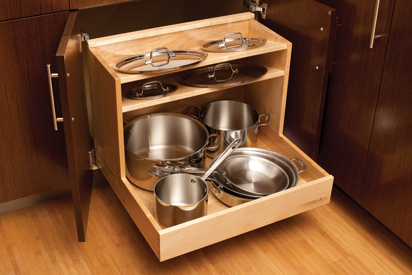 Cardinal Kitchens Baths Storage Solutions 101 Pots And Pans